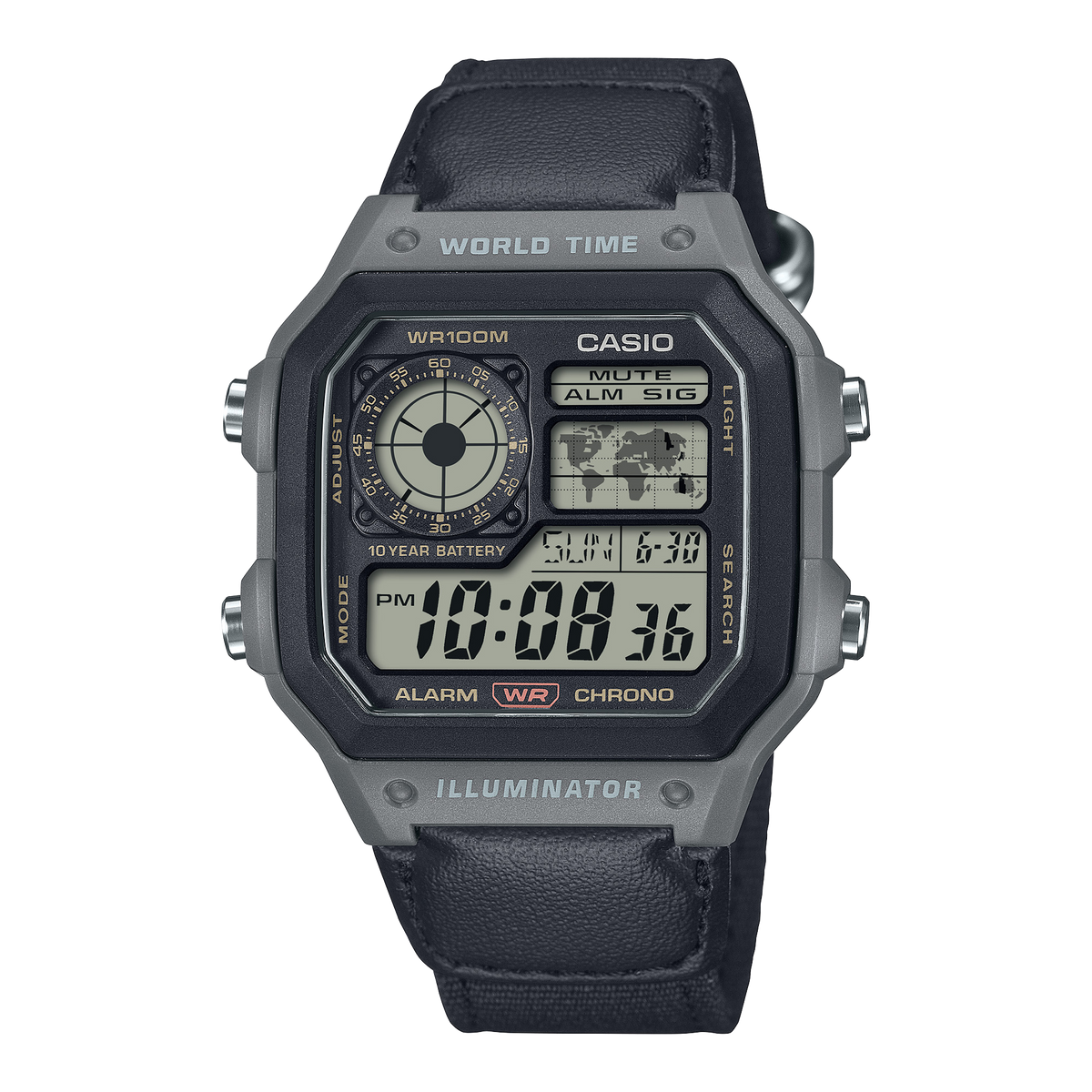 AE1200WHUB-8AV Black - Casio