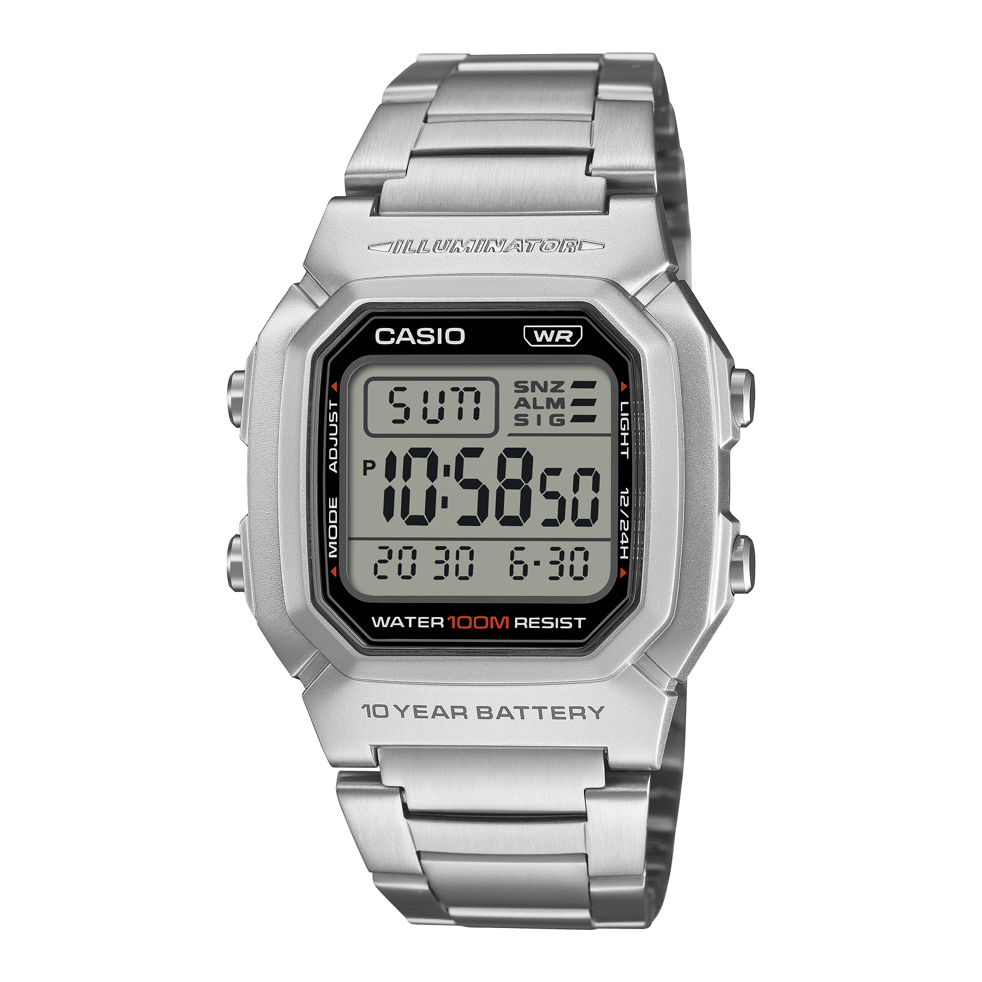W800HD-1AV Silver - Casio