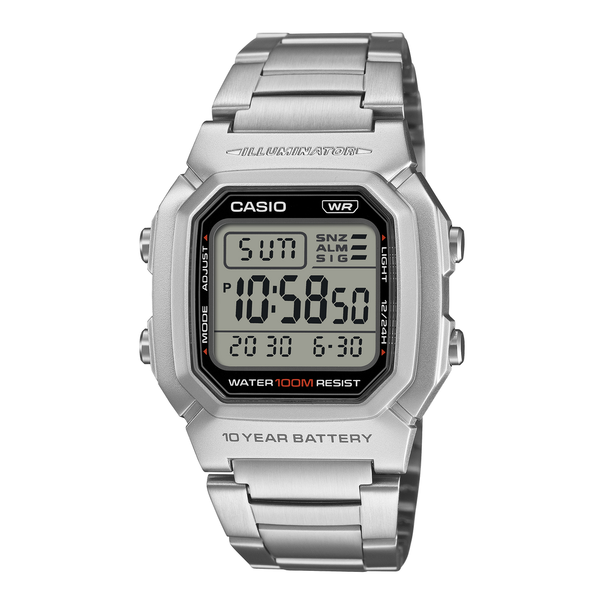 W800HD-1AV Silver - Casio
