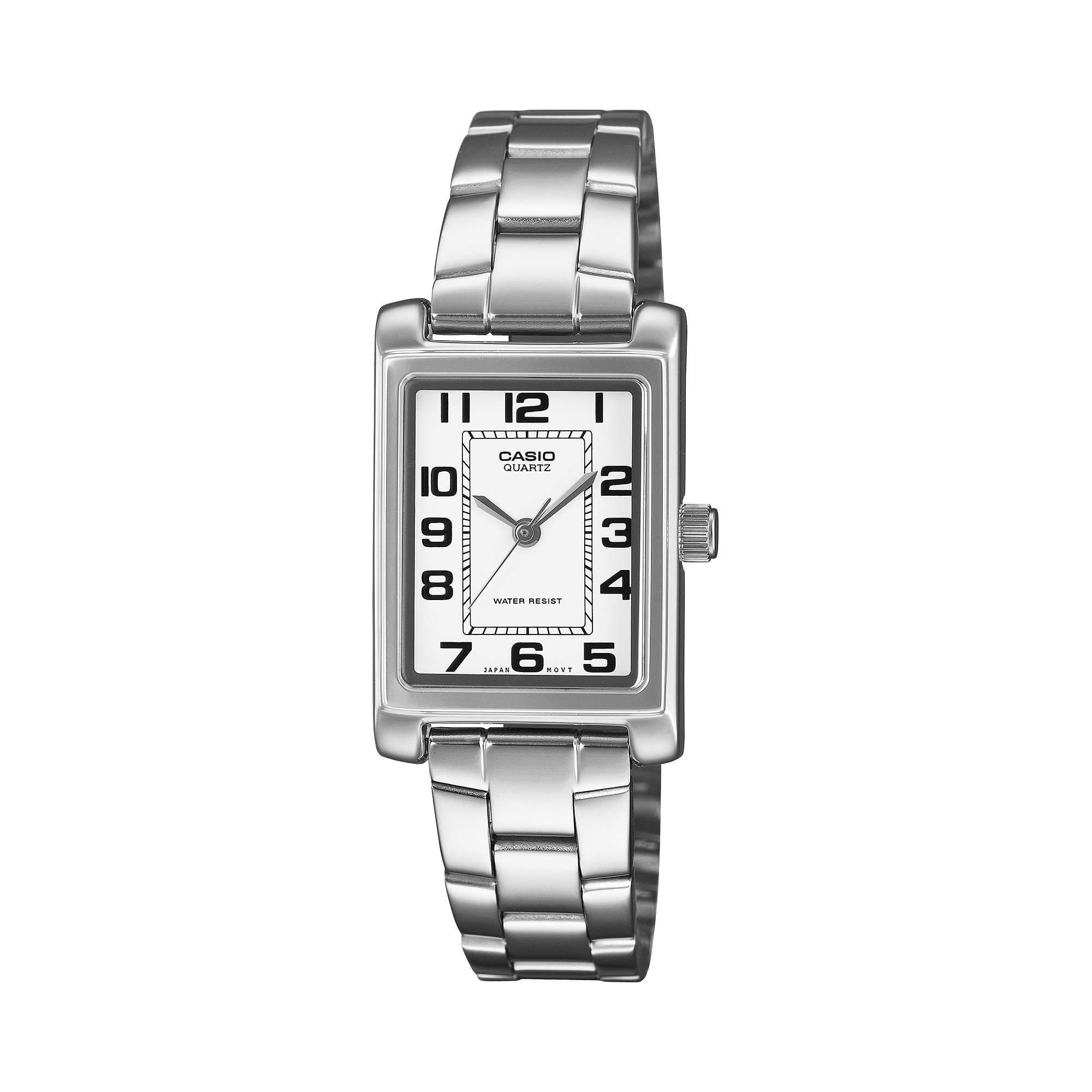LTP1234PDC-7B | Casio LTP Silver Rectangular Watch - Casio