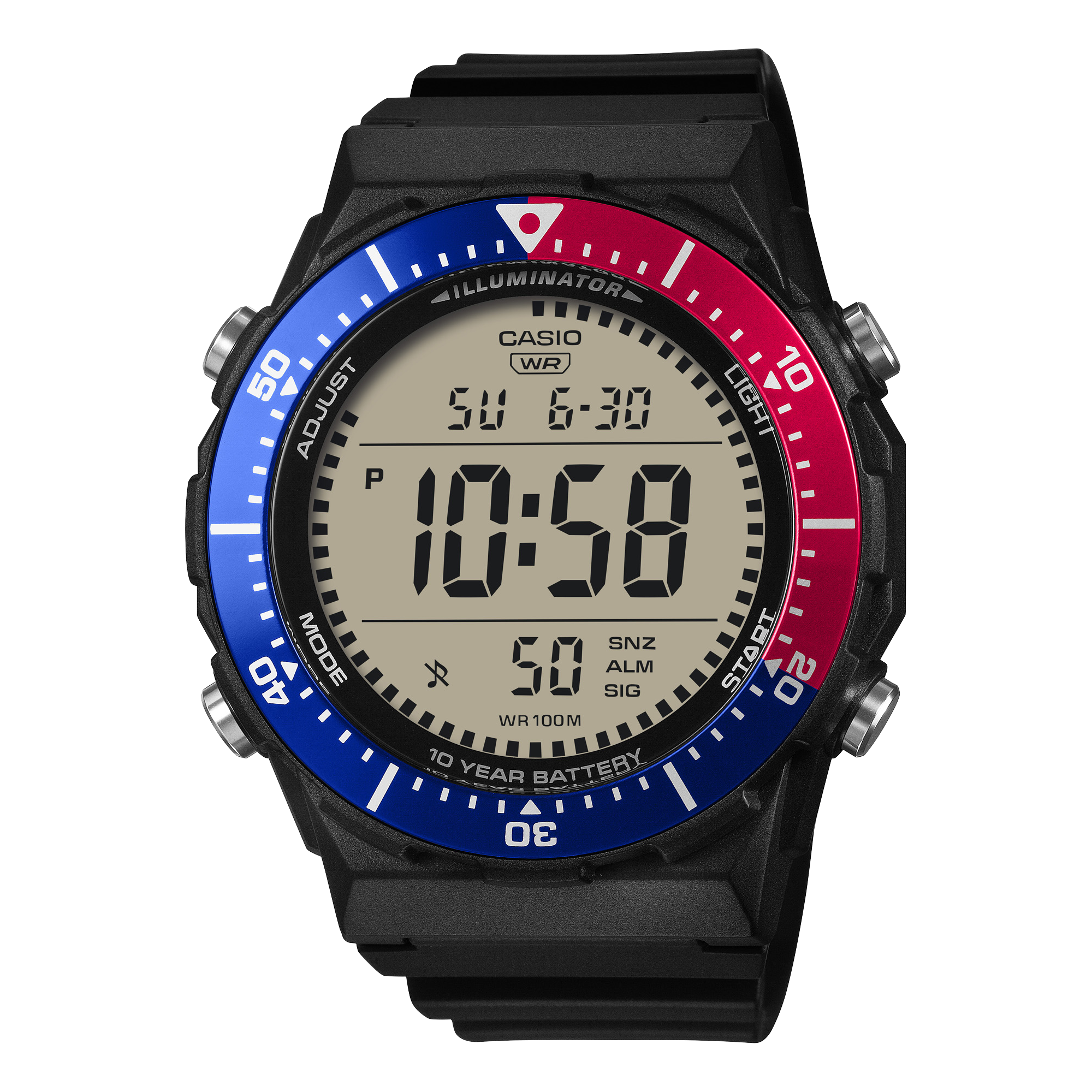 AE1700H-1A2V | Digital Red - Casio