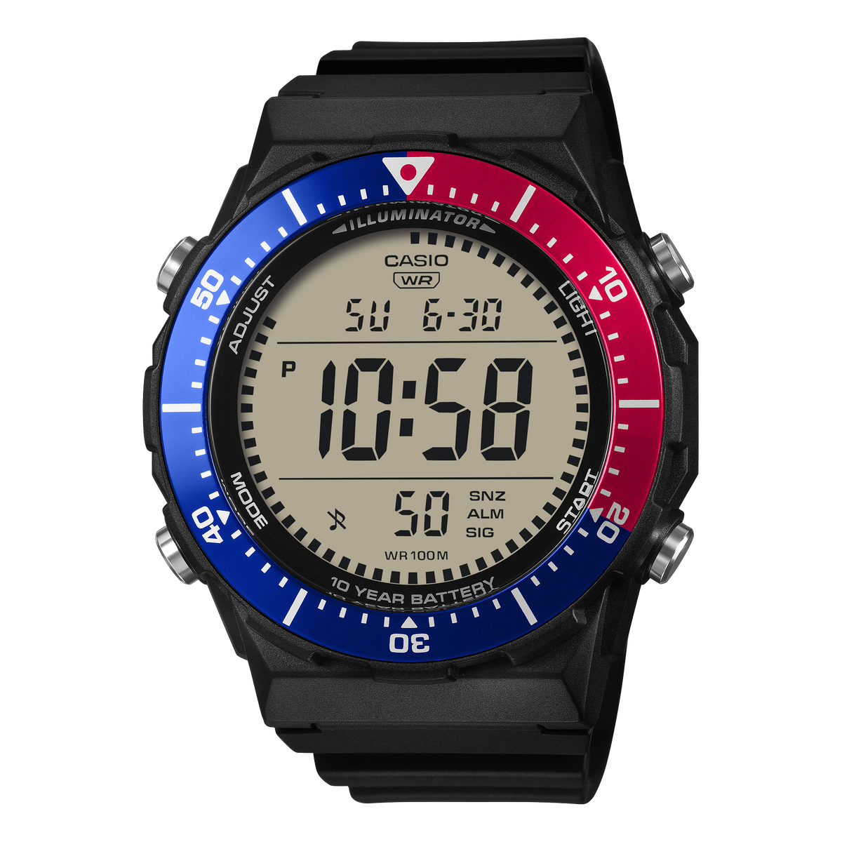 AE1700H-1A2V | Digital Red - Casio