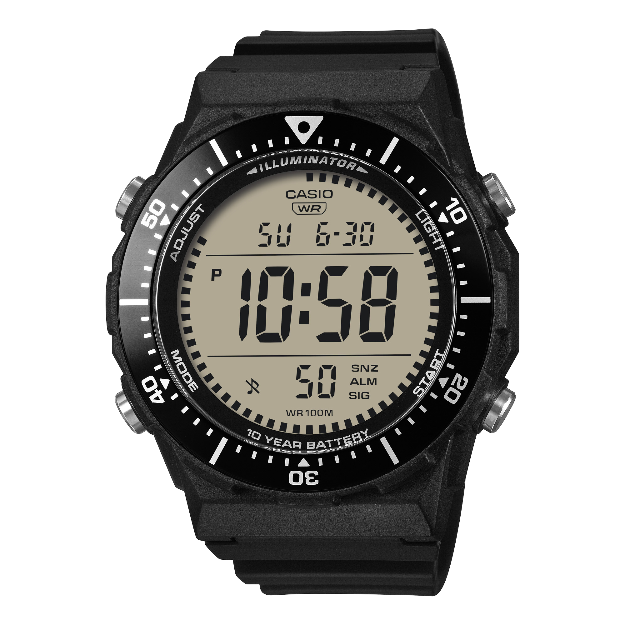 AE1700H-1AV | Digital Black - Casio