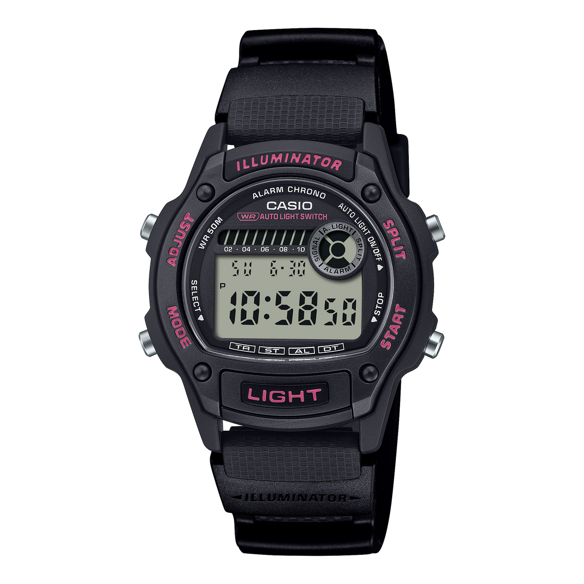 W220H-1A2V Black - Casio