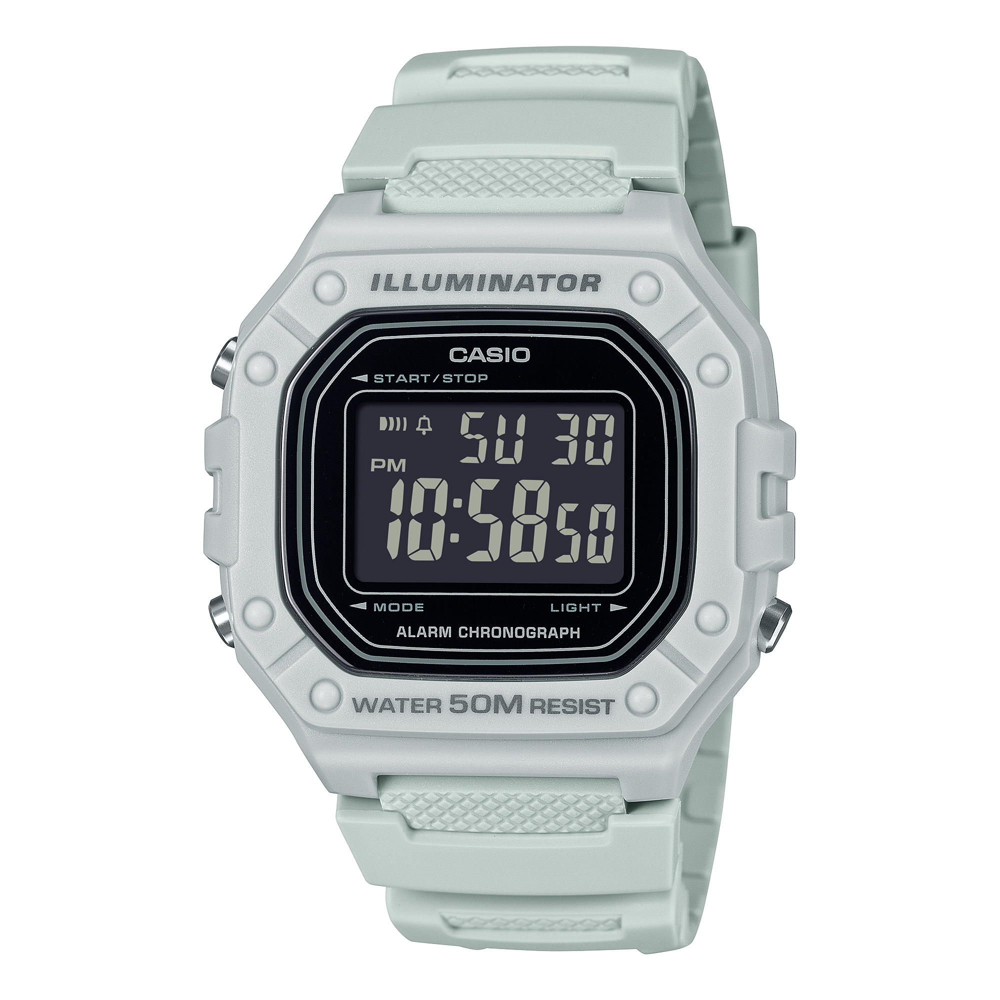 W218H-8BV Gray - Casio