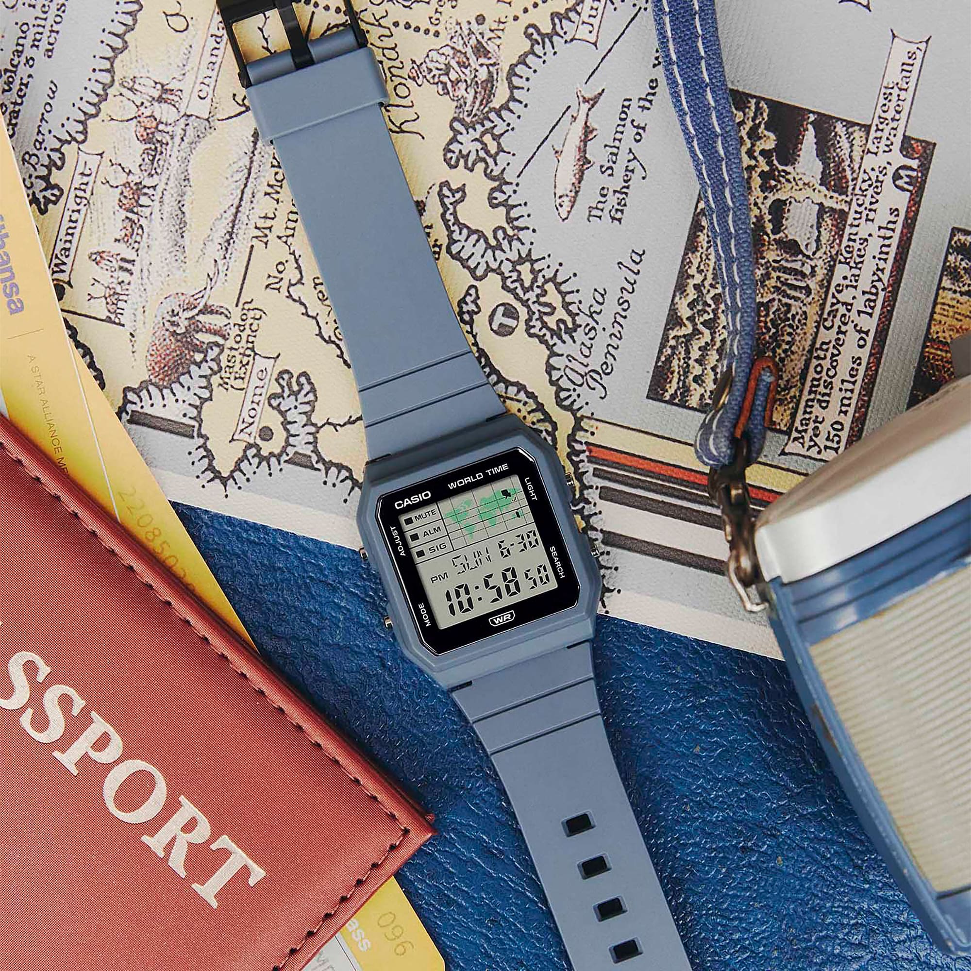 LF30W-2A | POP Blue, Light blue - Casio