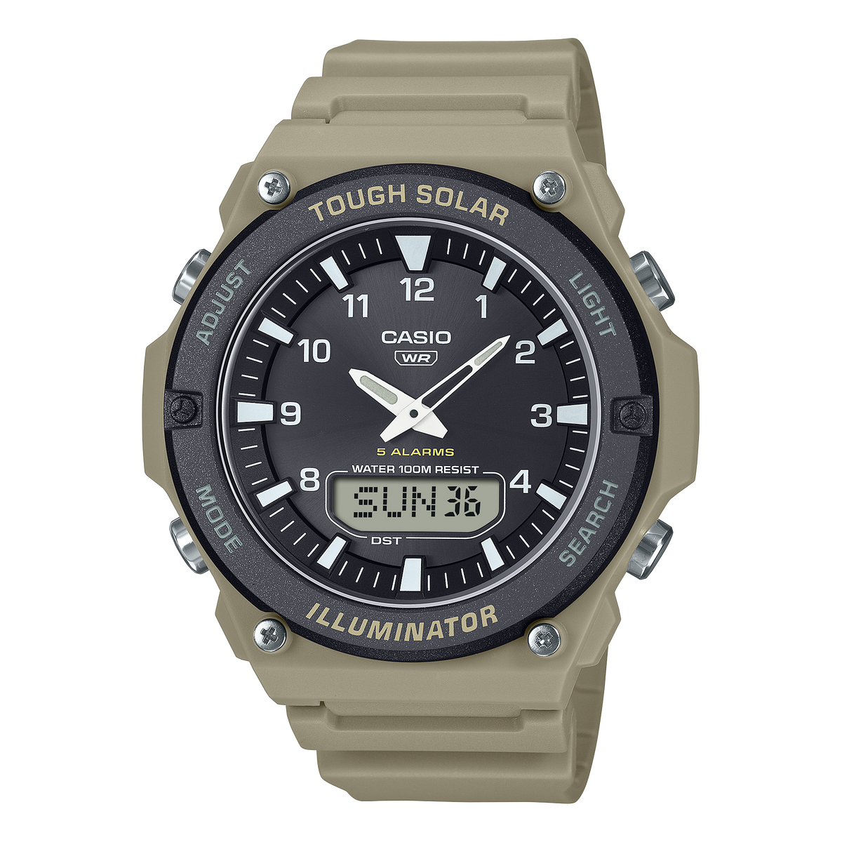 AQS820W-5AV Black - Casio