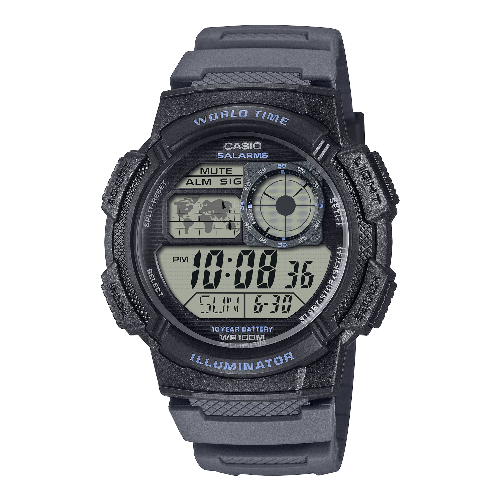 AE1000W-8AV Black - Casio