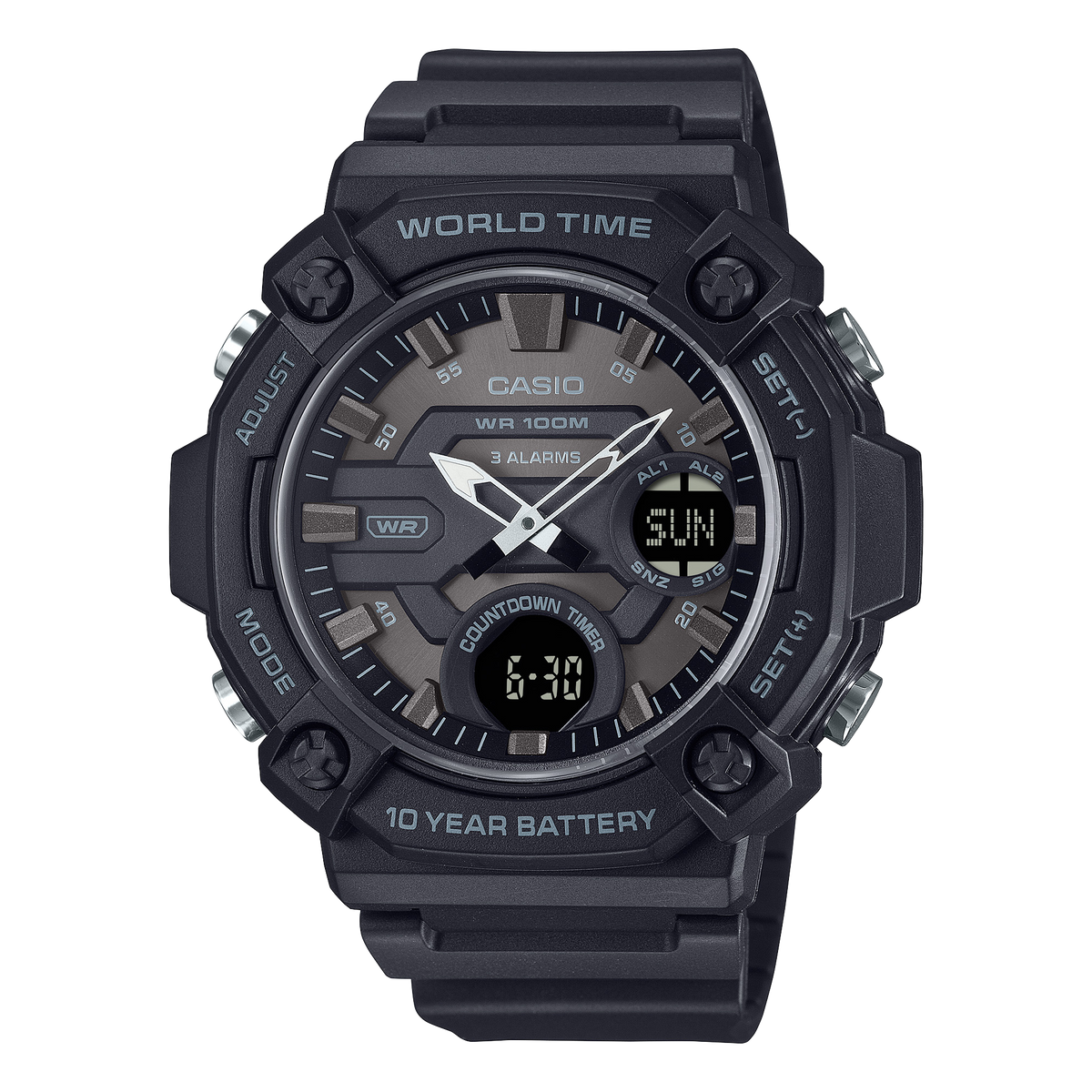 AEQ120W-1BV Black - Casio