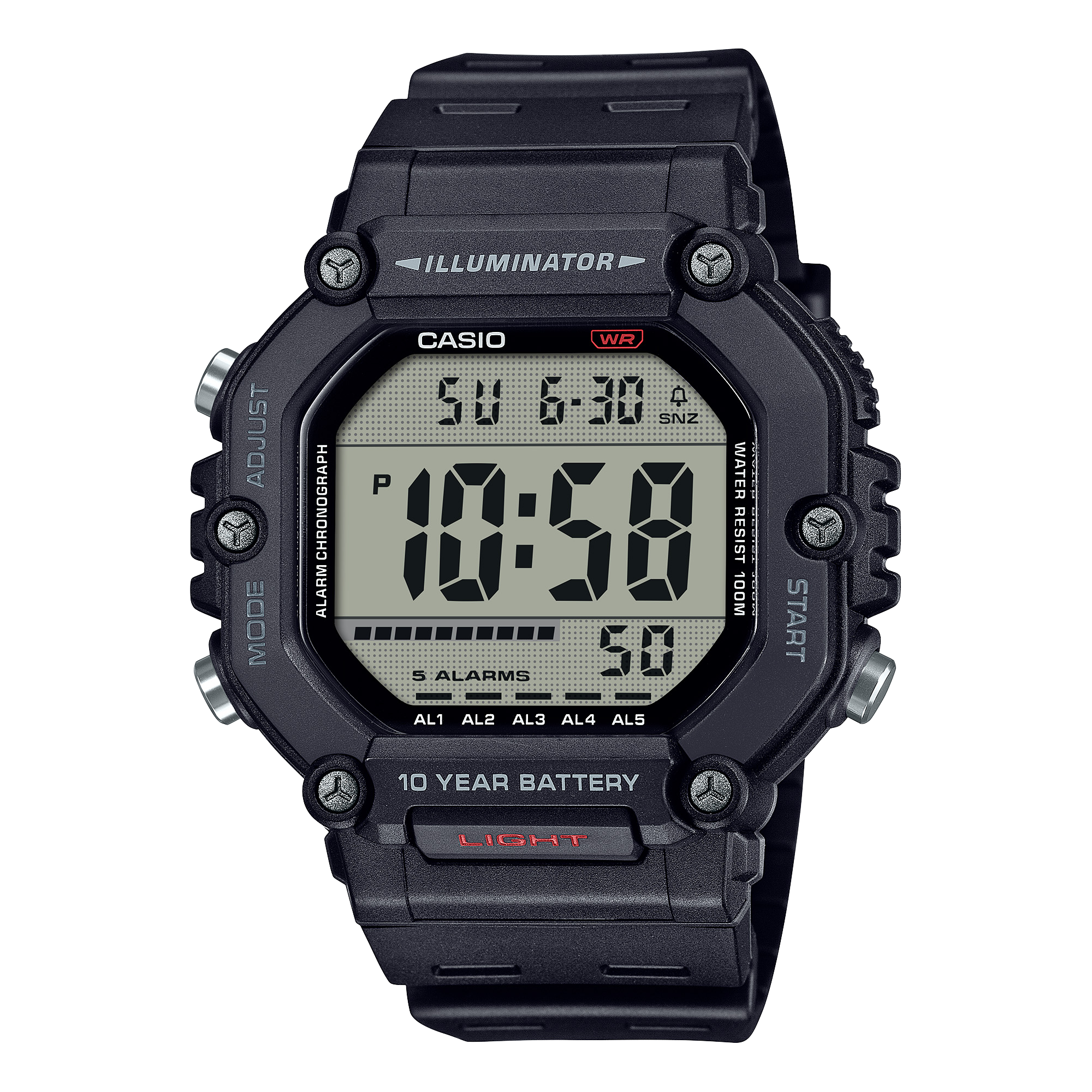 AE1600H-1AV | Digital Black - Casio