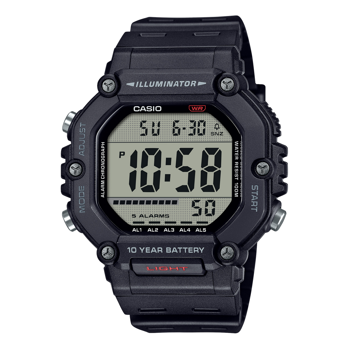 AE1600H-1AV | Digital Black - Casio