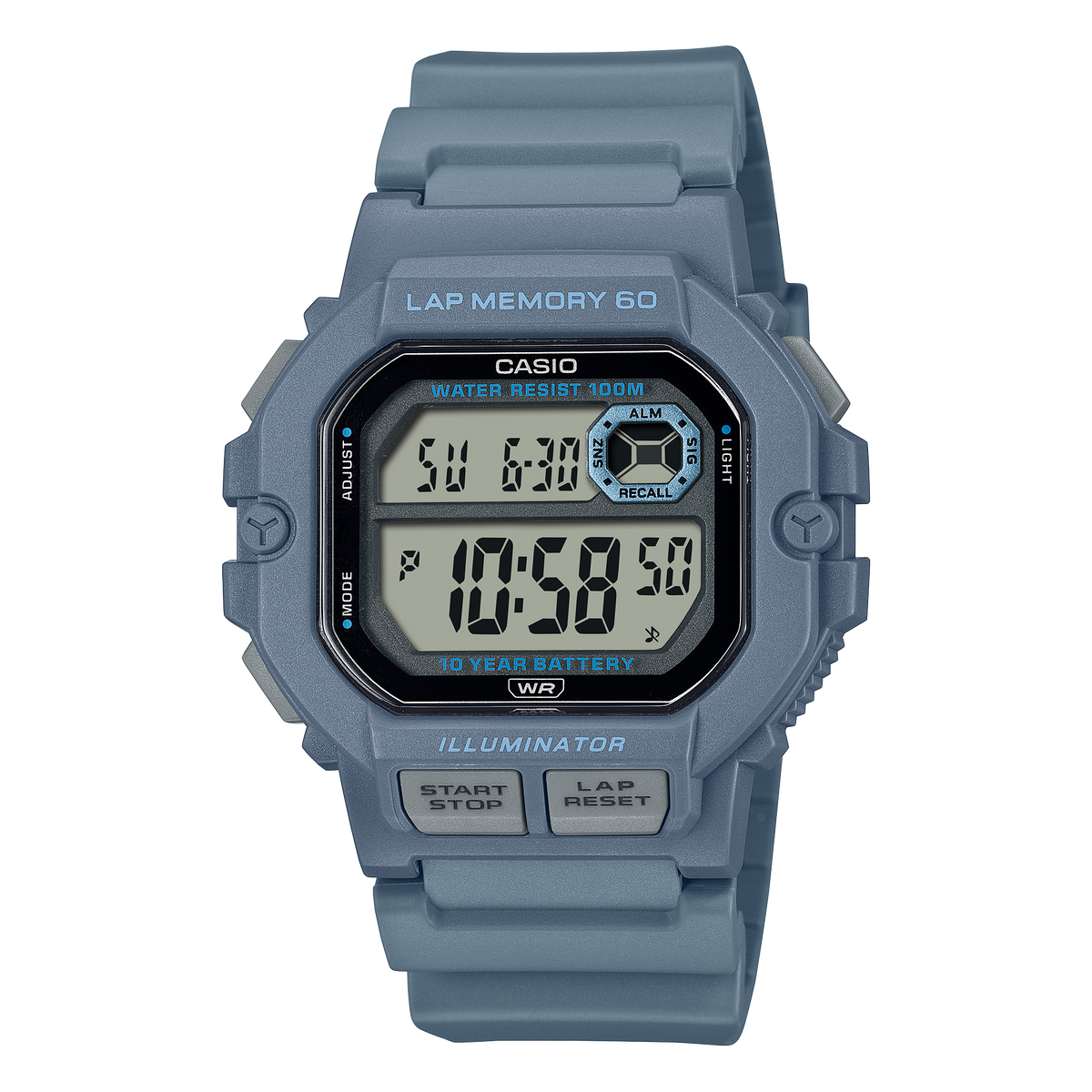 WS1400H-2AV Blue, Light blue - Casio