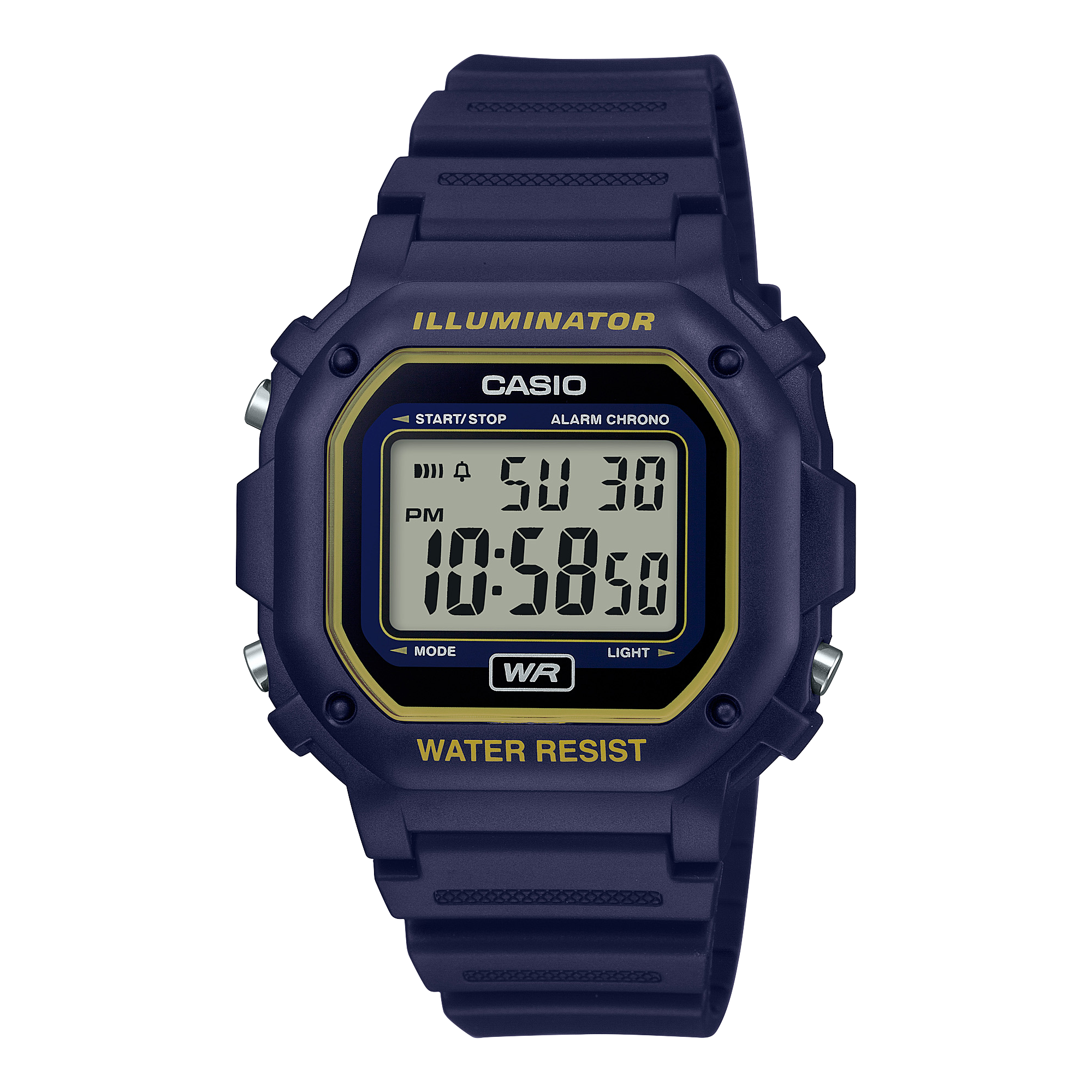 F108WH-2A2 | Digital Blue, Light blue - Casio