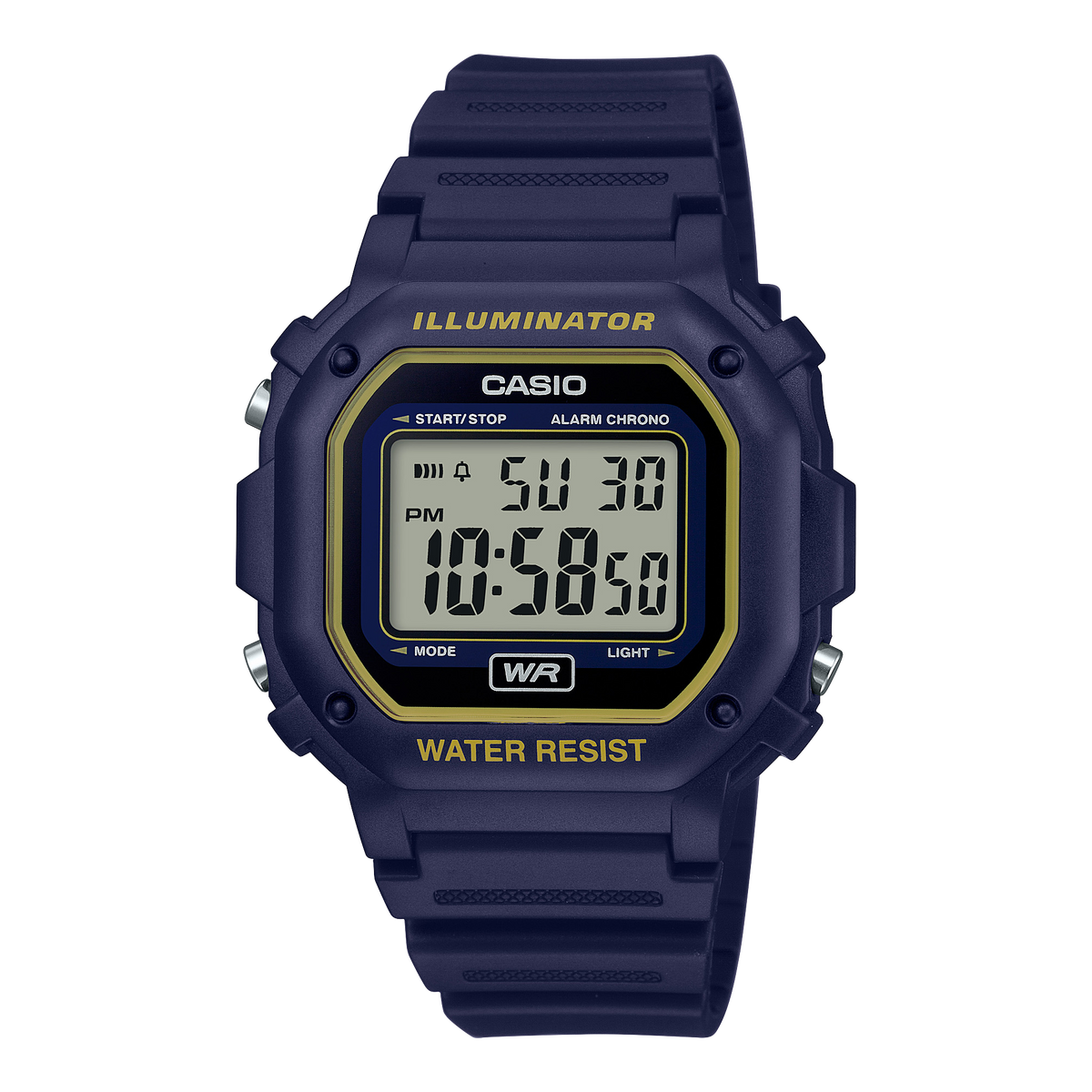 F108WH-2A2 | Digital Blue, Light blue - Casio