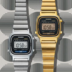 LA670WGA-1 | Gold Metal Vintage Watch - Casio