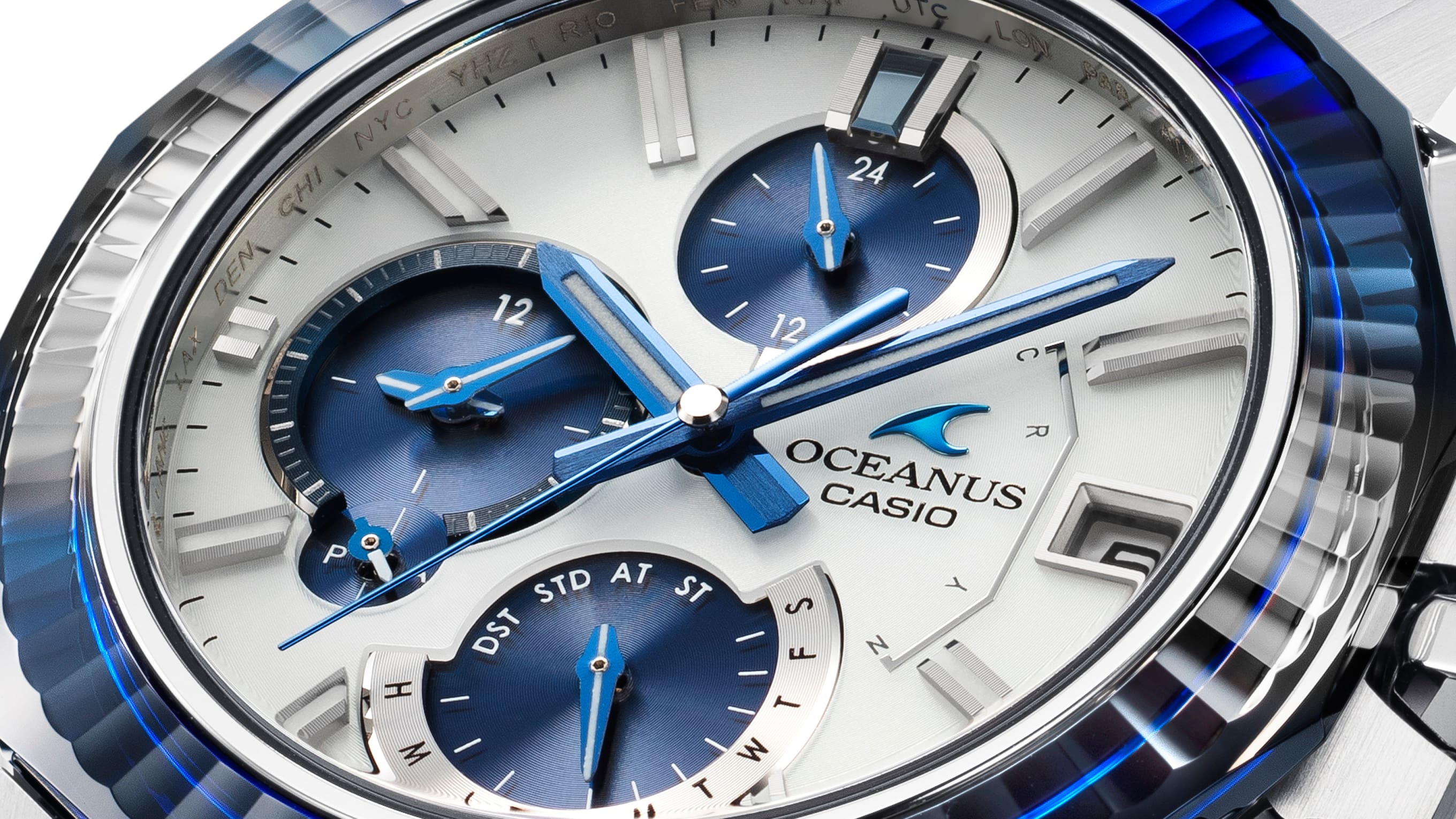 OCWS6000PB7A | OCEANUS Manta Black - Casio