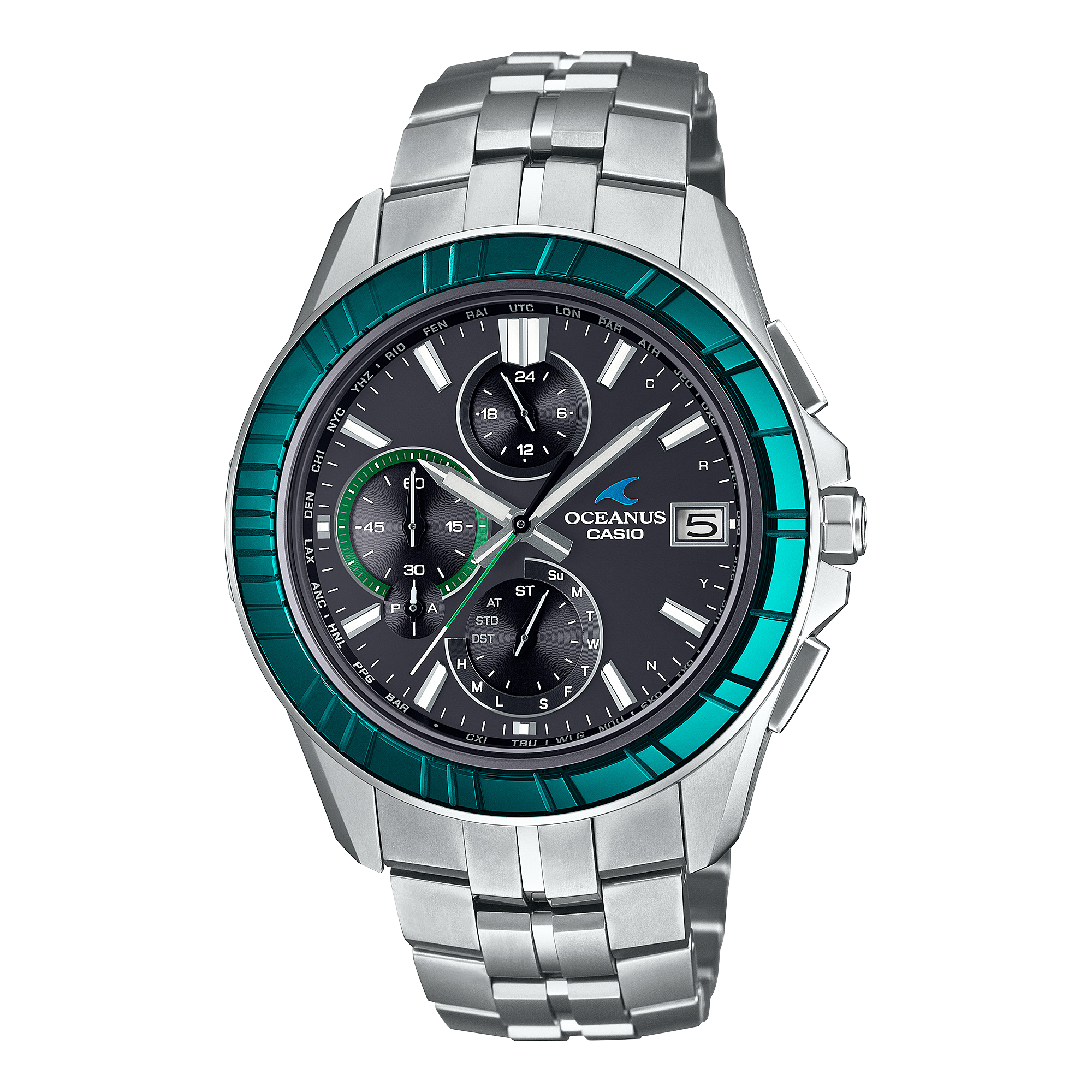 OCWS7000SG1A | OCEANUS Manta Green - Casio