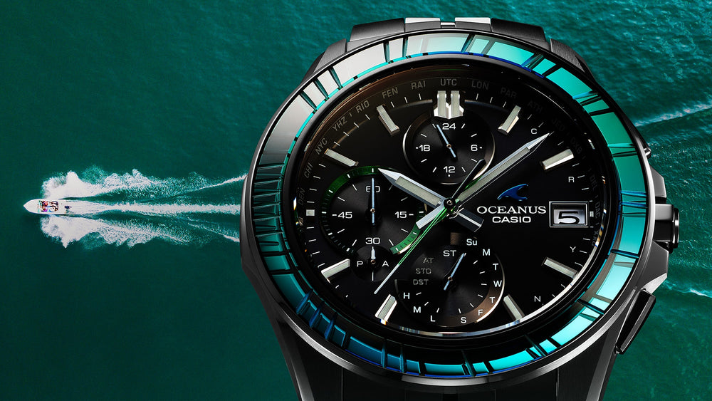 OCWS7000SG1A | OCEANUS Manta Green - Casio