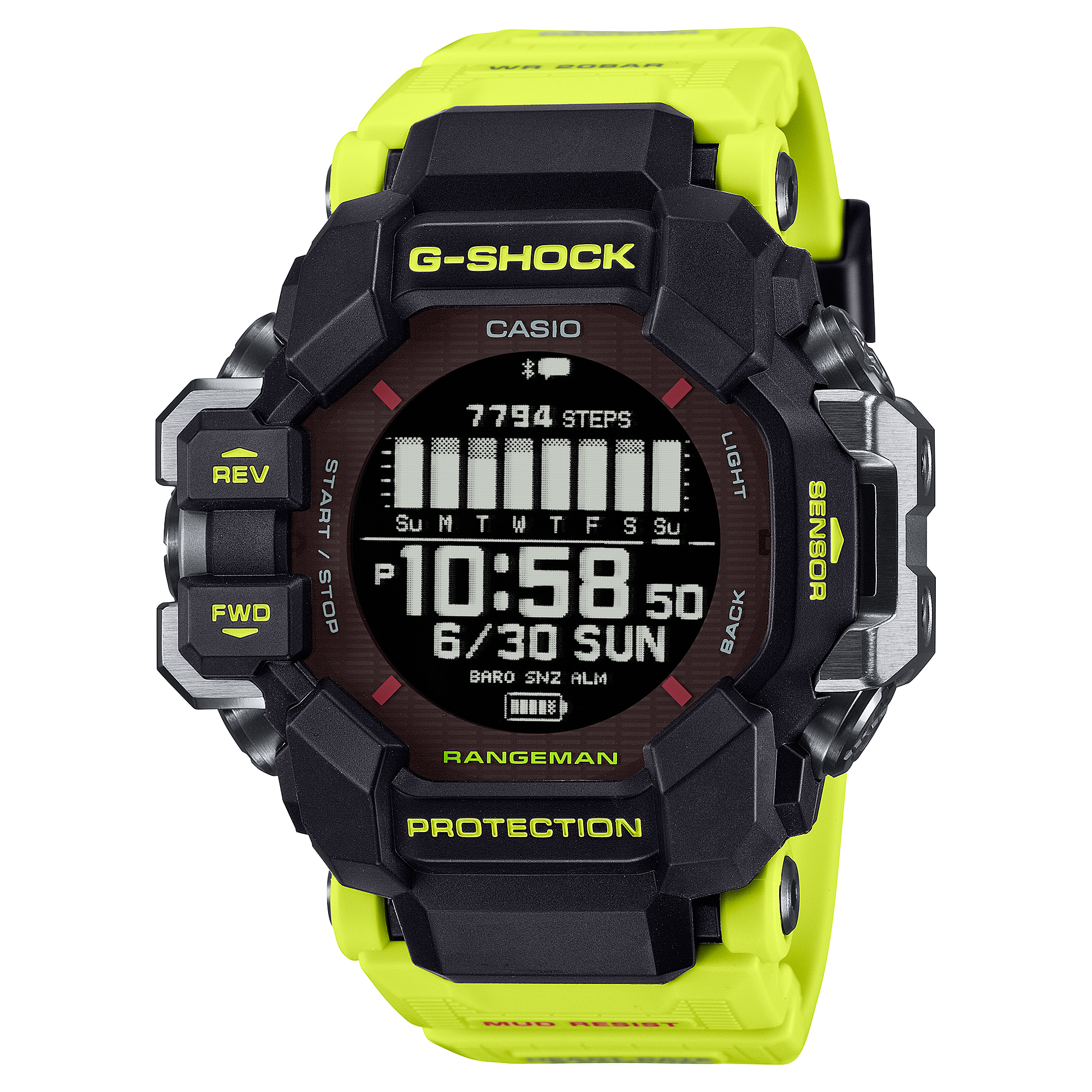 GPRH1000RY1A | G-SHOCK MASTER OF G - LAND Black - Casio