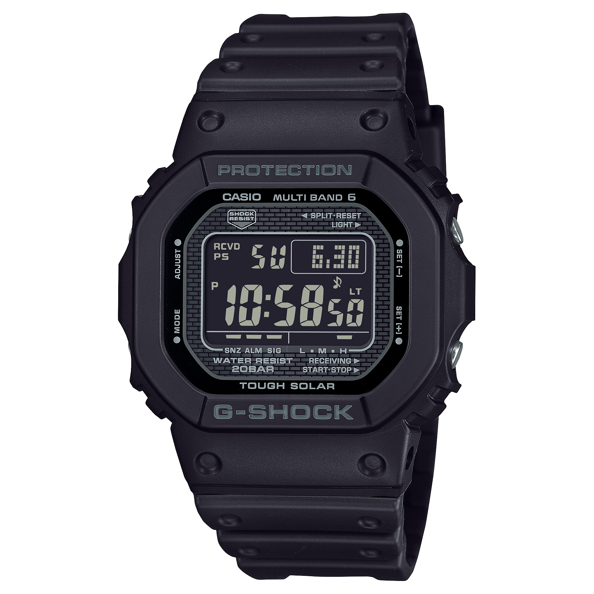 GW5000HS-1 | G-SHOCK DIGITAL Black - Casio
