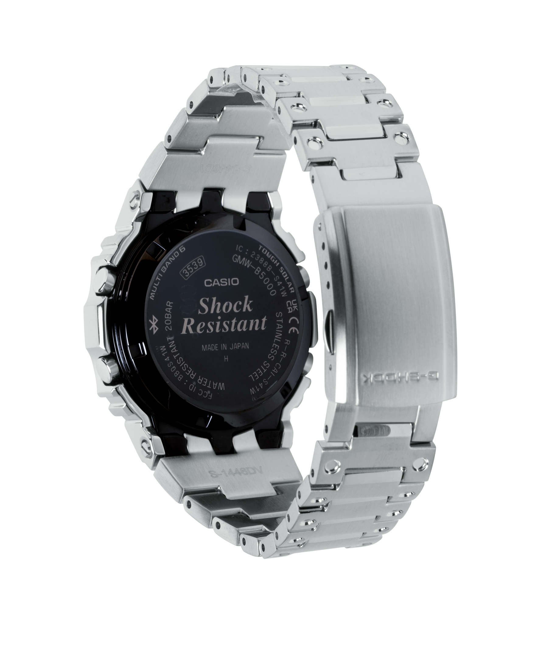 GMWB5000D-3 | GMWB5000D-3 | Stainless Steel Watch in G-SHOCK Green | Casio - Casio