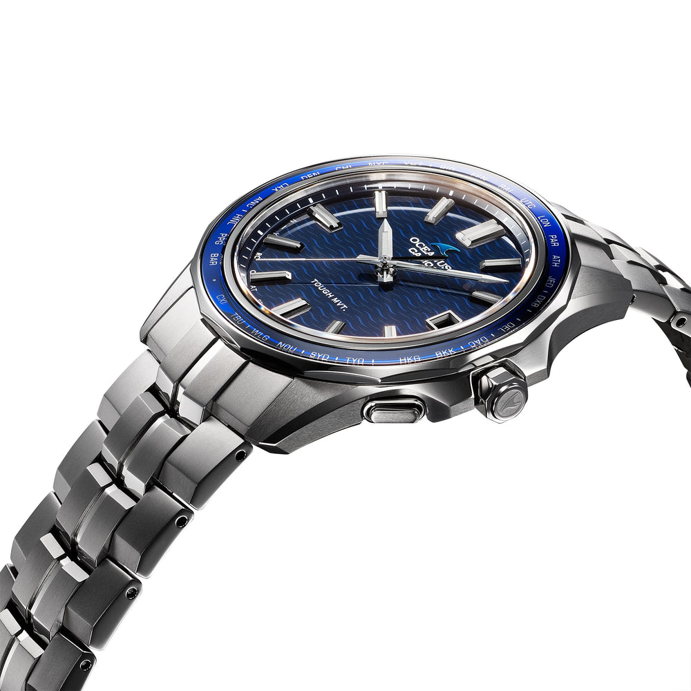 OCWS400-2A | OCEANUS Manta Blue, Light blue - Casio