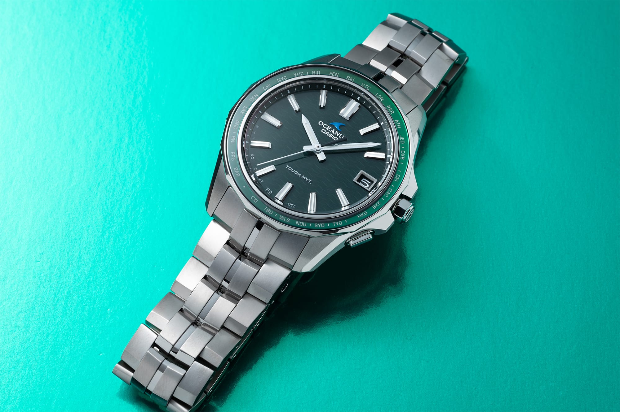 OCWS400-3A | OCEANUS Manta Green - Casio