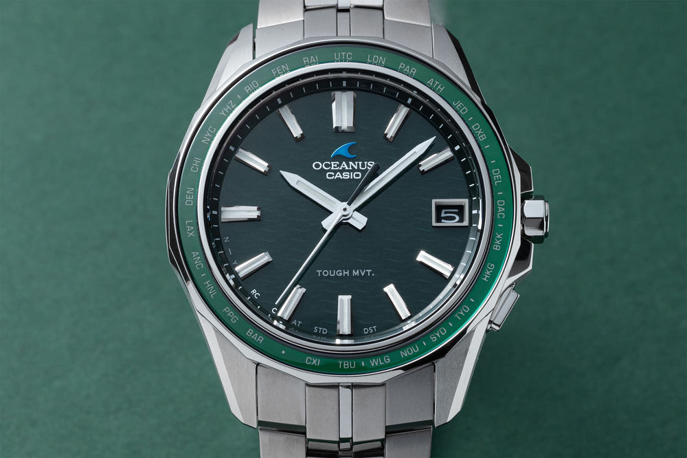 OCWS400-3A | OCEANUS Manta Green - Casio