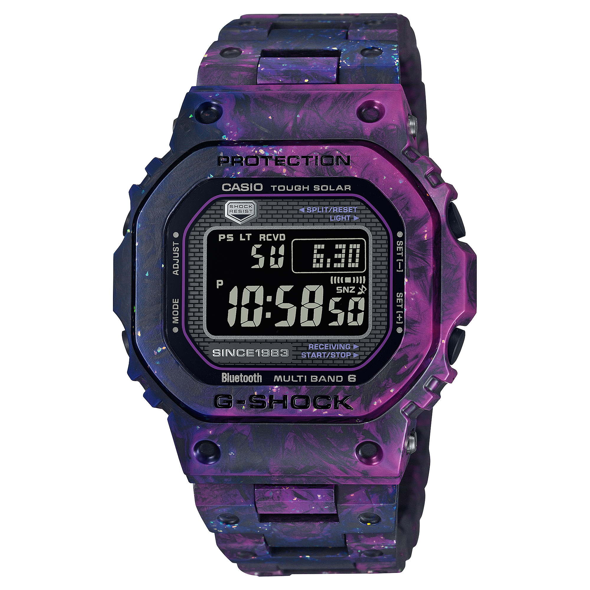 GCWB5000UN-6 | G-SHOCK DIGITAL Purple - Casio