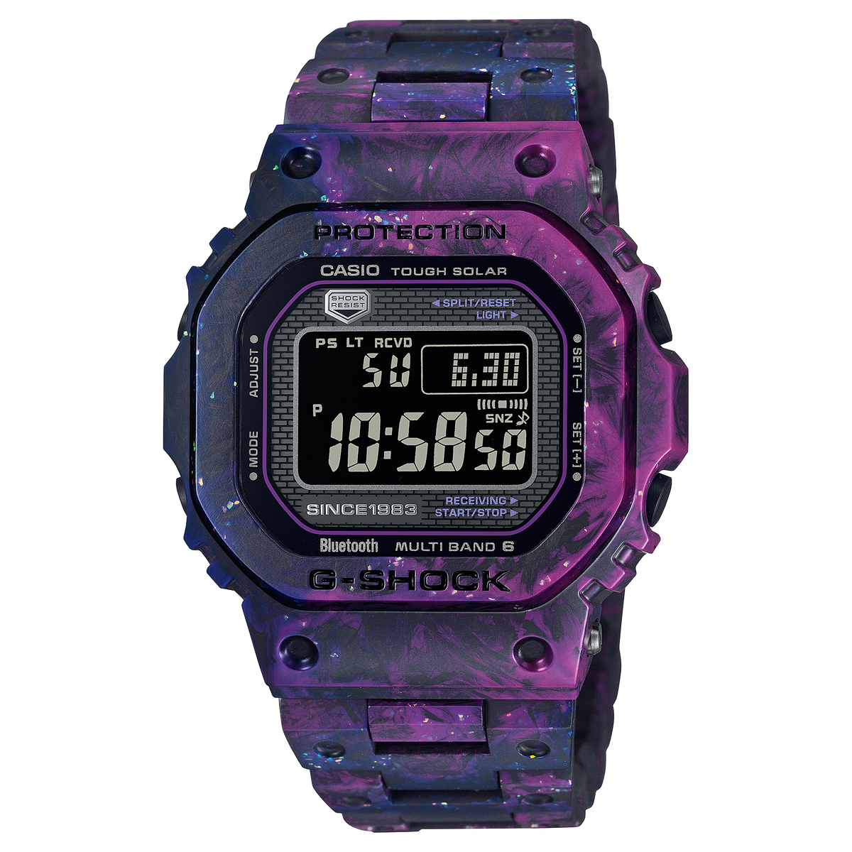 GCWB5000UN-6 | G-SHOCK DIGITAL Purple - Casio