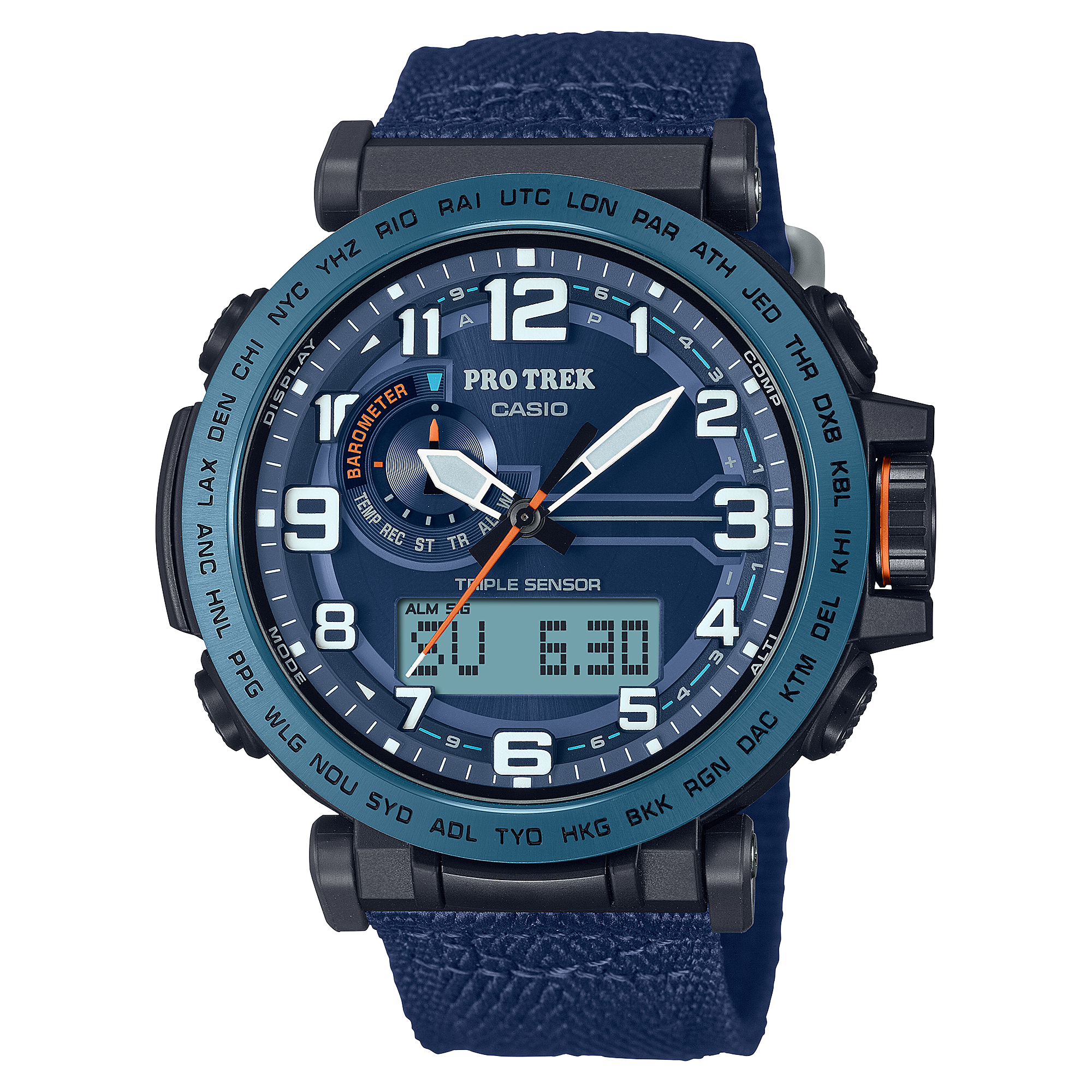 PRG601YB-2 | PRO TREK PRG-600 Series Blue, Light blue - Casio
