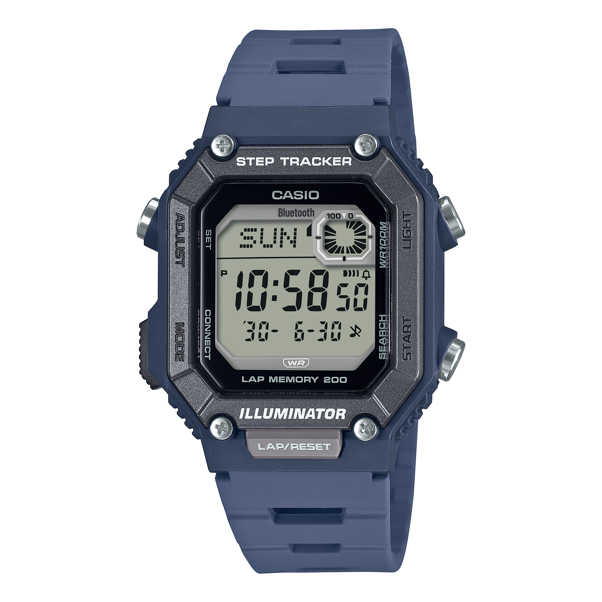 WSB1000-2AV Blue, Light blue - Casio
