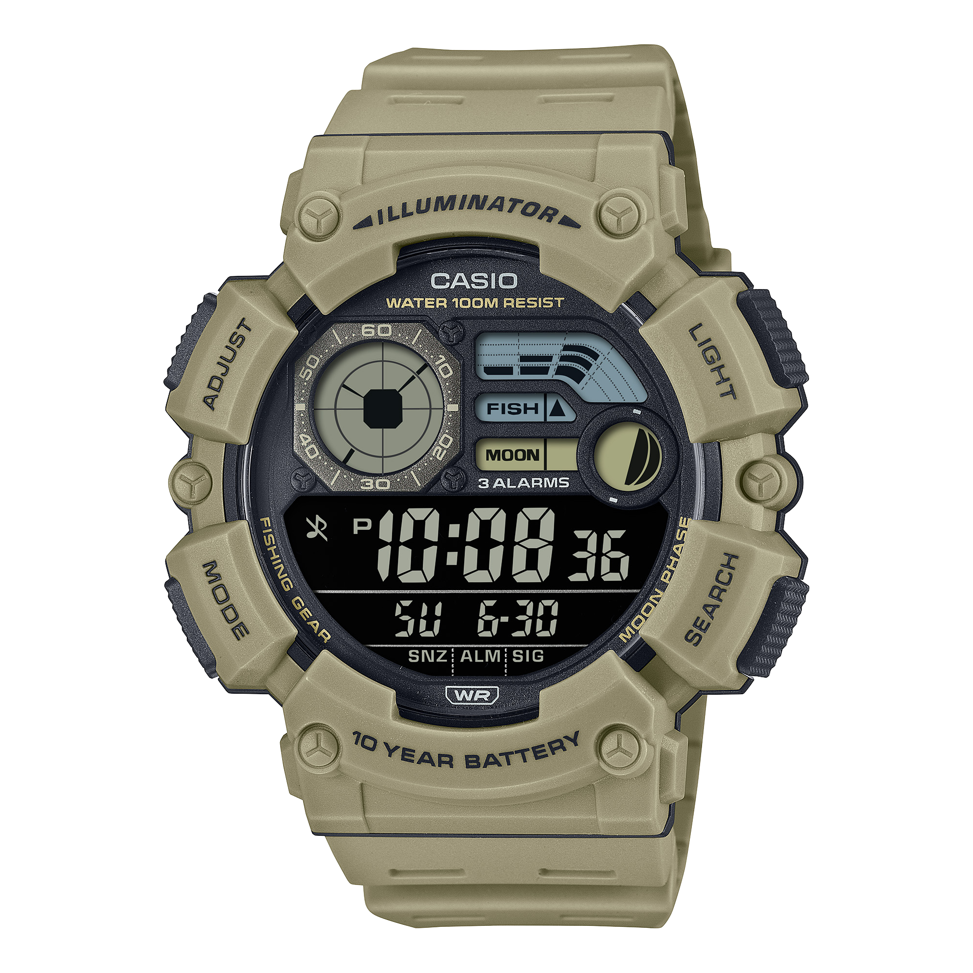WS1500H-5BV | Digital Brown - Casio