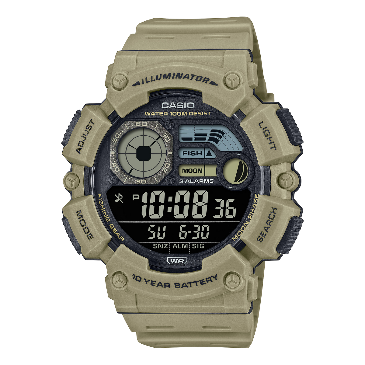 WS1500H-5BV | Digital Brown - Casio