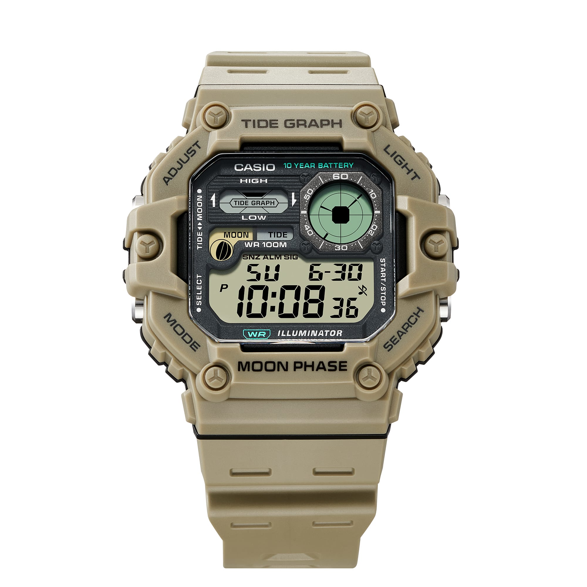 WS1700H-5AV Brown - Casio