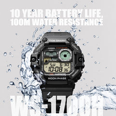 WS1700H-1AV Black - Casio