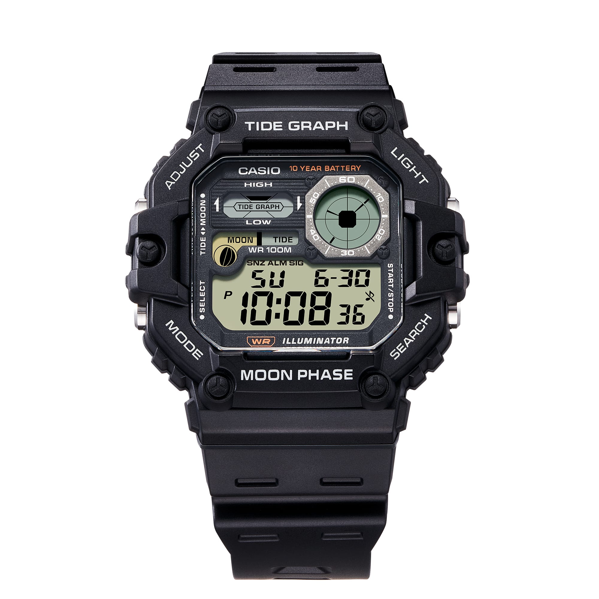 WS1700H-1AV Black - Casio