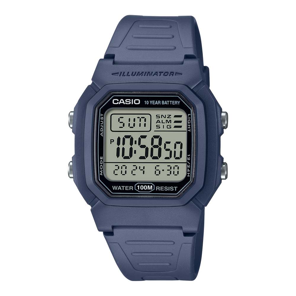 W800H-2AV | Digital Blue, Light blue - Casio