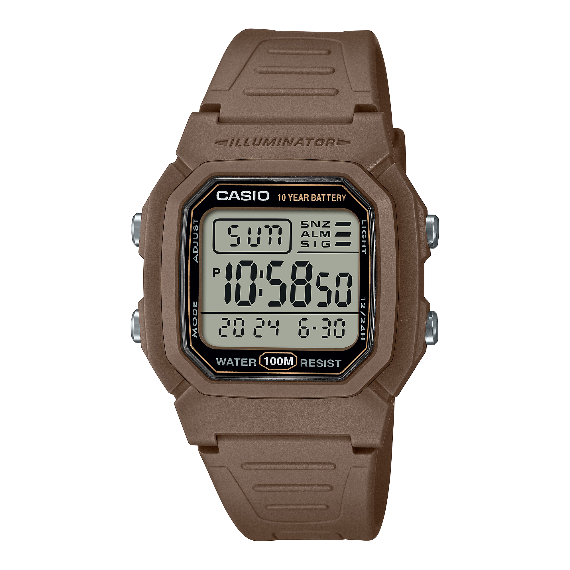 W800H-5AV | Digital Brown - Casio