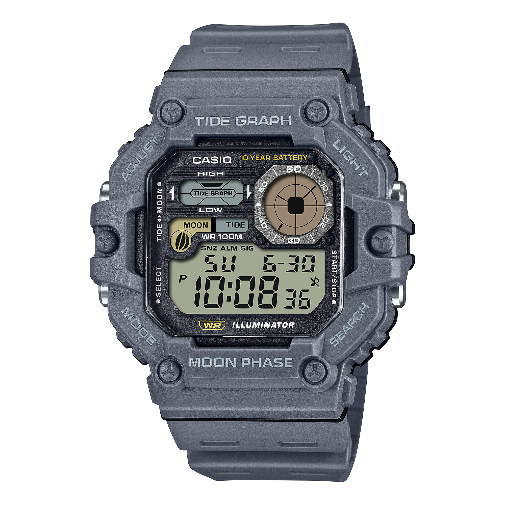 WS1700H-8AV Gray - Casio