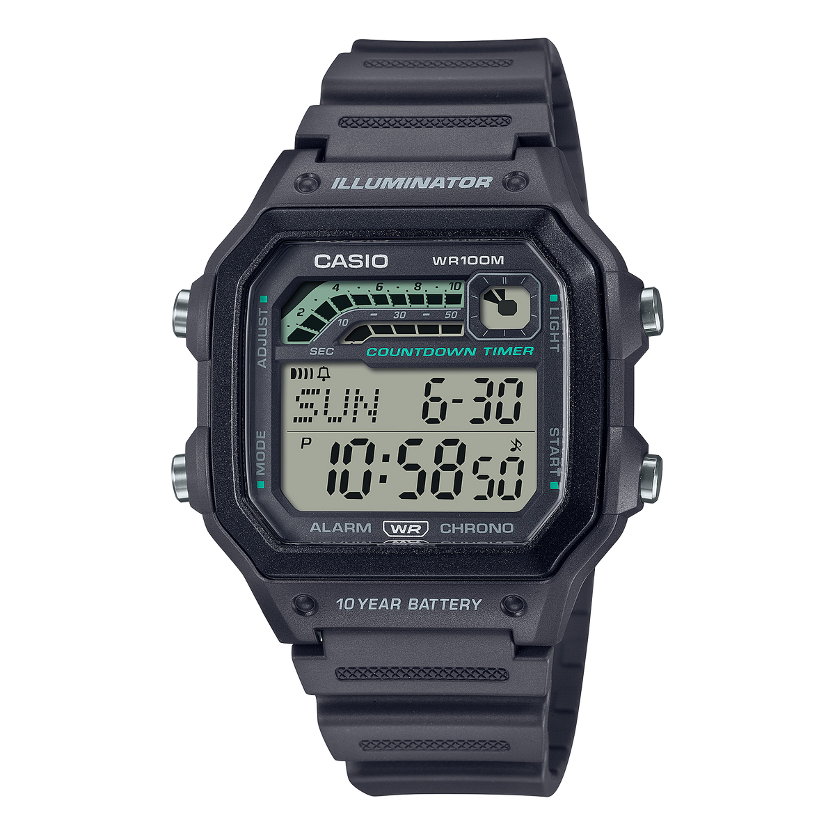 WS1600H-8AV Gray - Casio