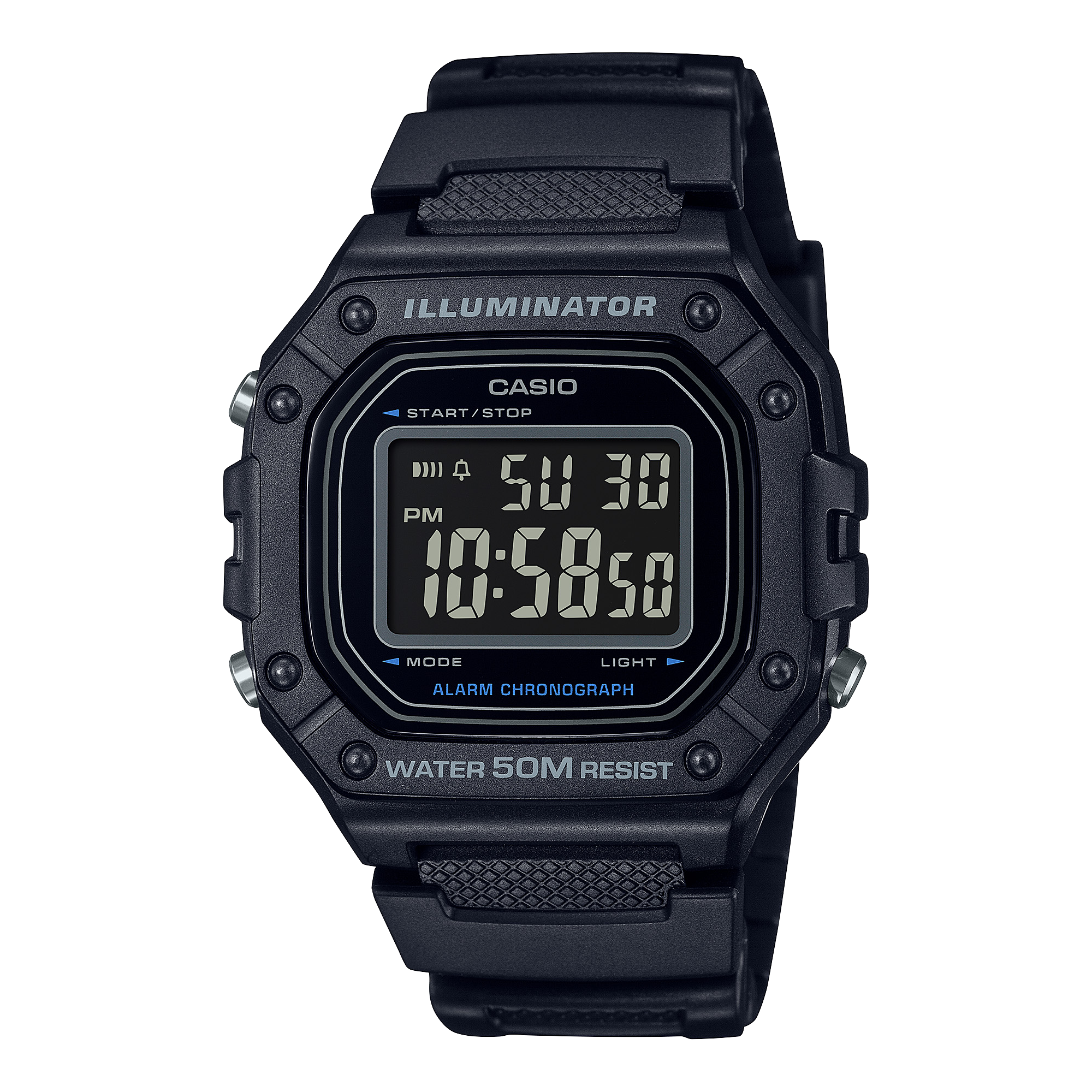 W218H-1BV Black - Casio