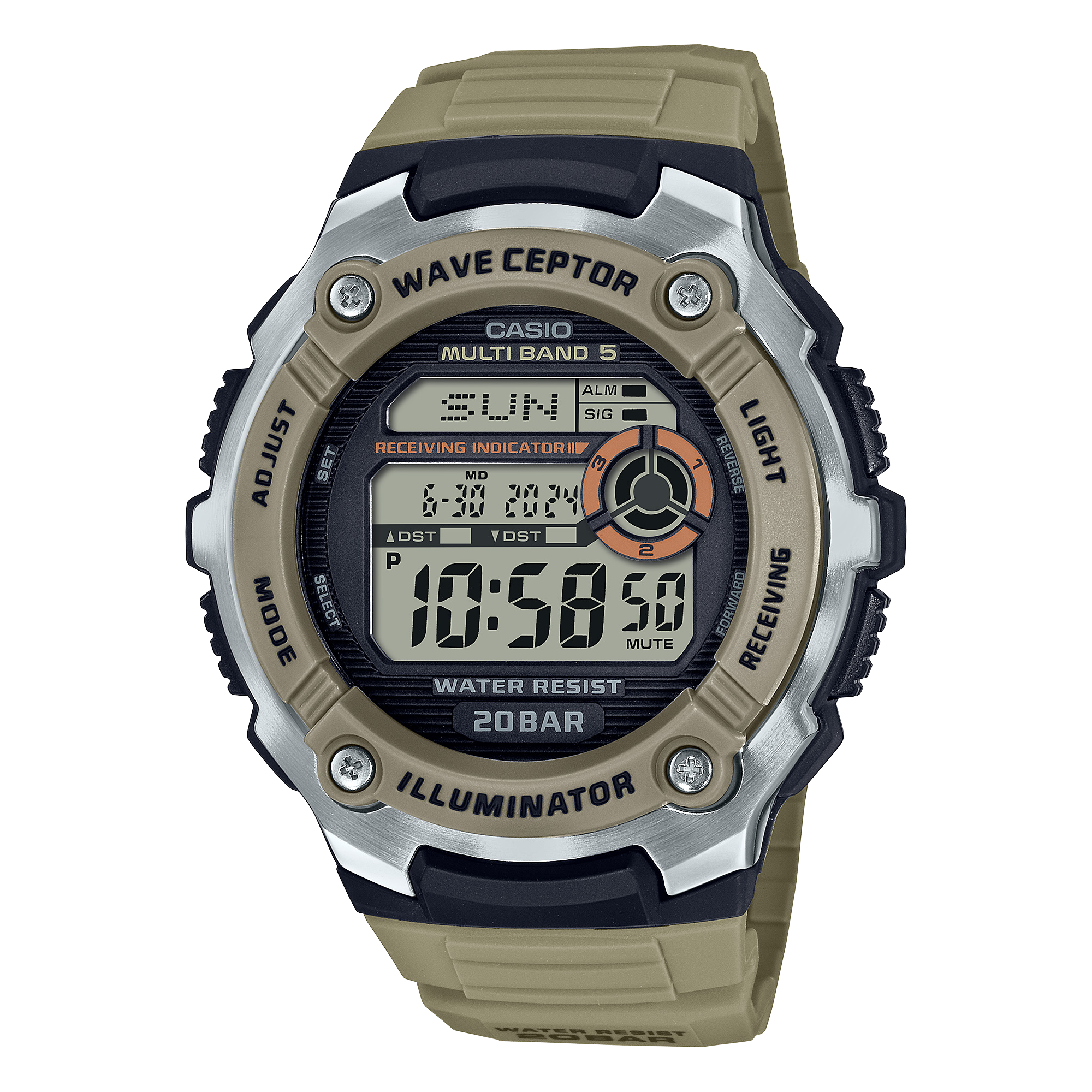 WV200R-5A | Digital Brown - Casio