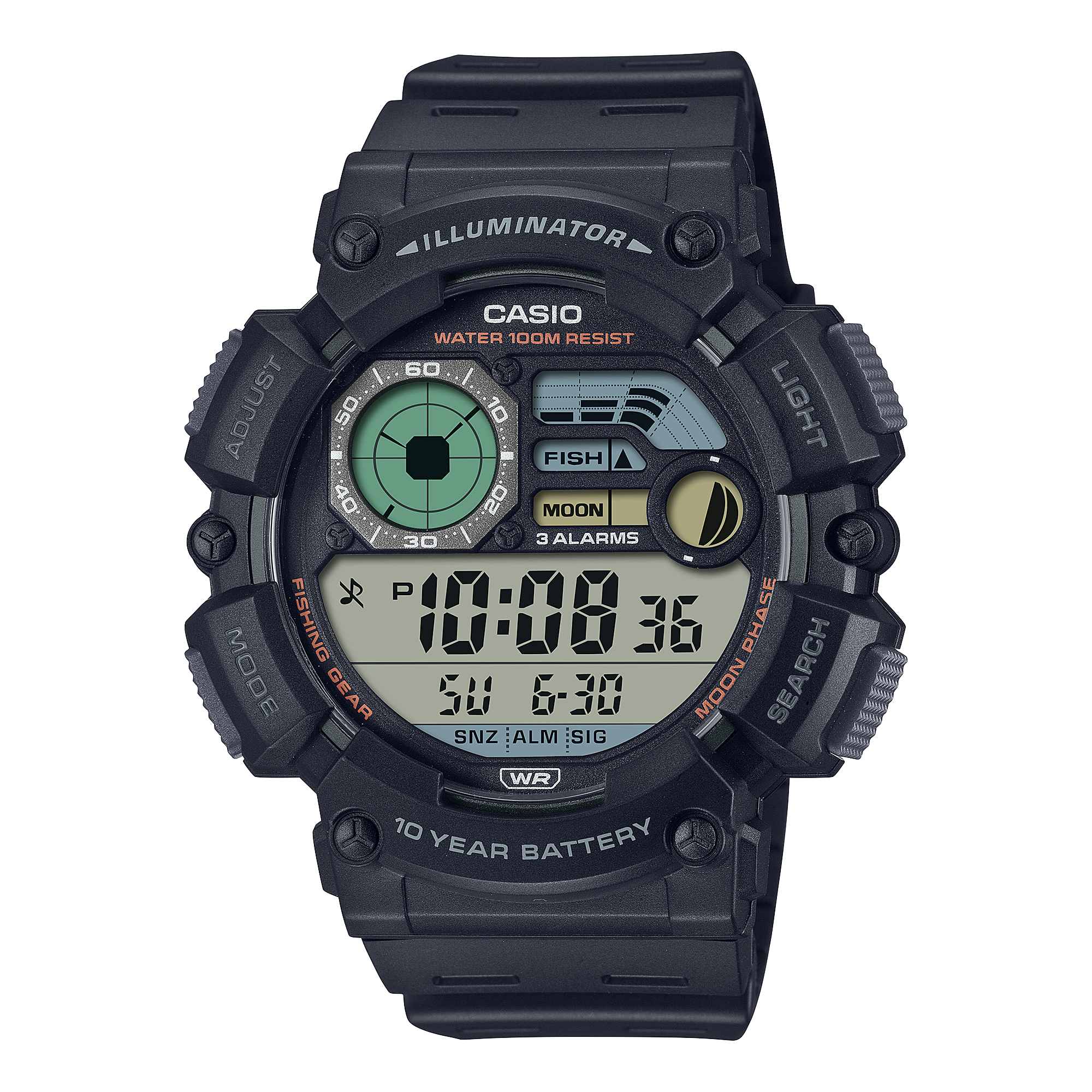WS1500H-1AV | Digital Black - Casio
