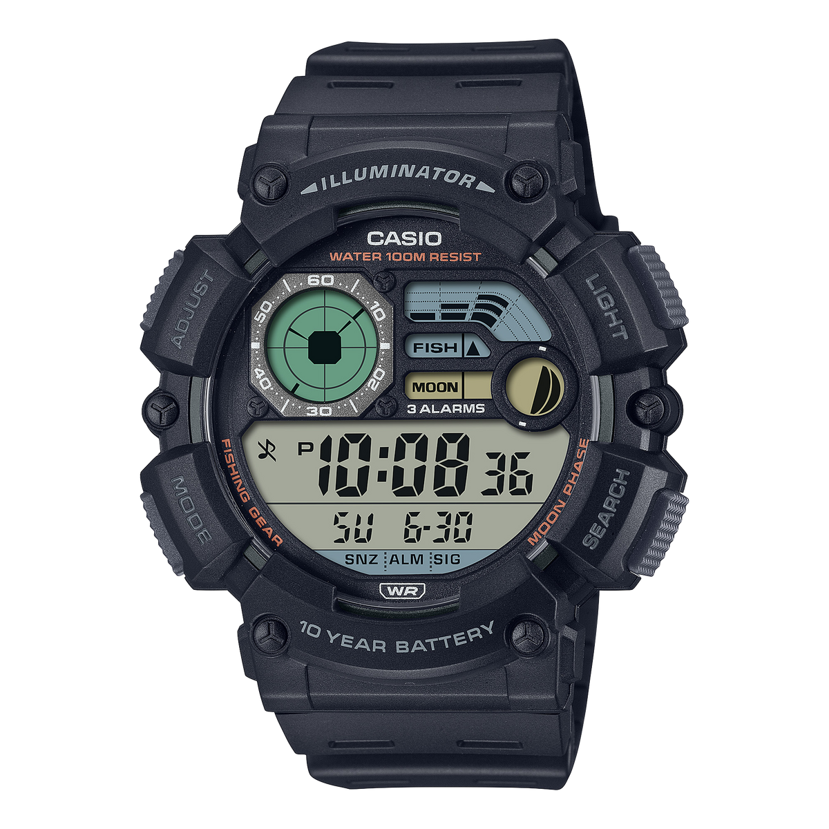 WS1500H-1AV | Digital Black - Casio