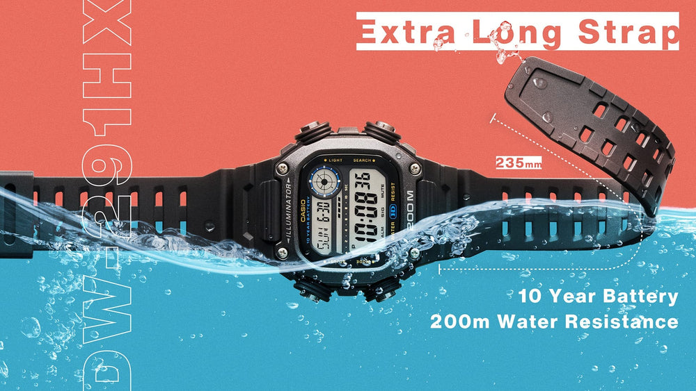DW291HX-1AV Gray - Casio