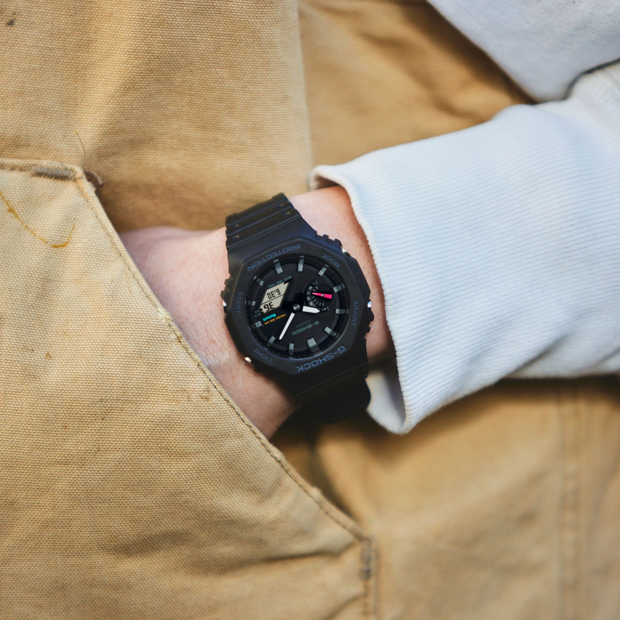 GAB2100-1A | Black Analog-Digital Men's Watch - G-SHOCK - Casio