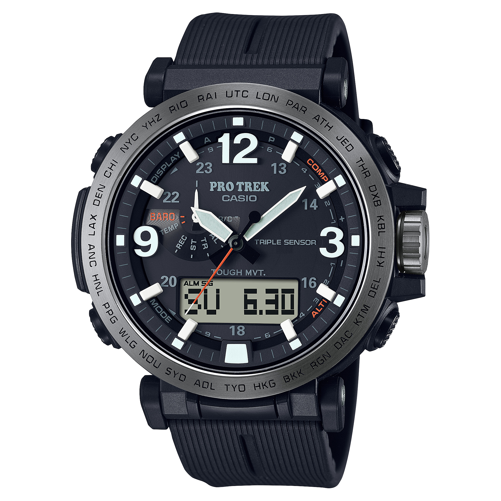 PRW6611Y-1 | Black Watch - PRO TREK - Casio