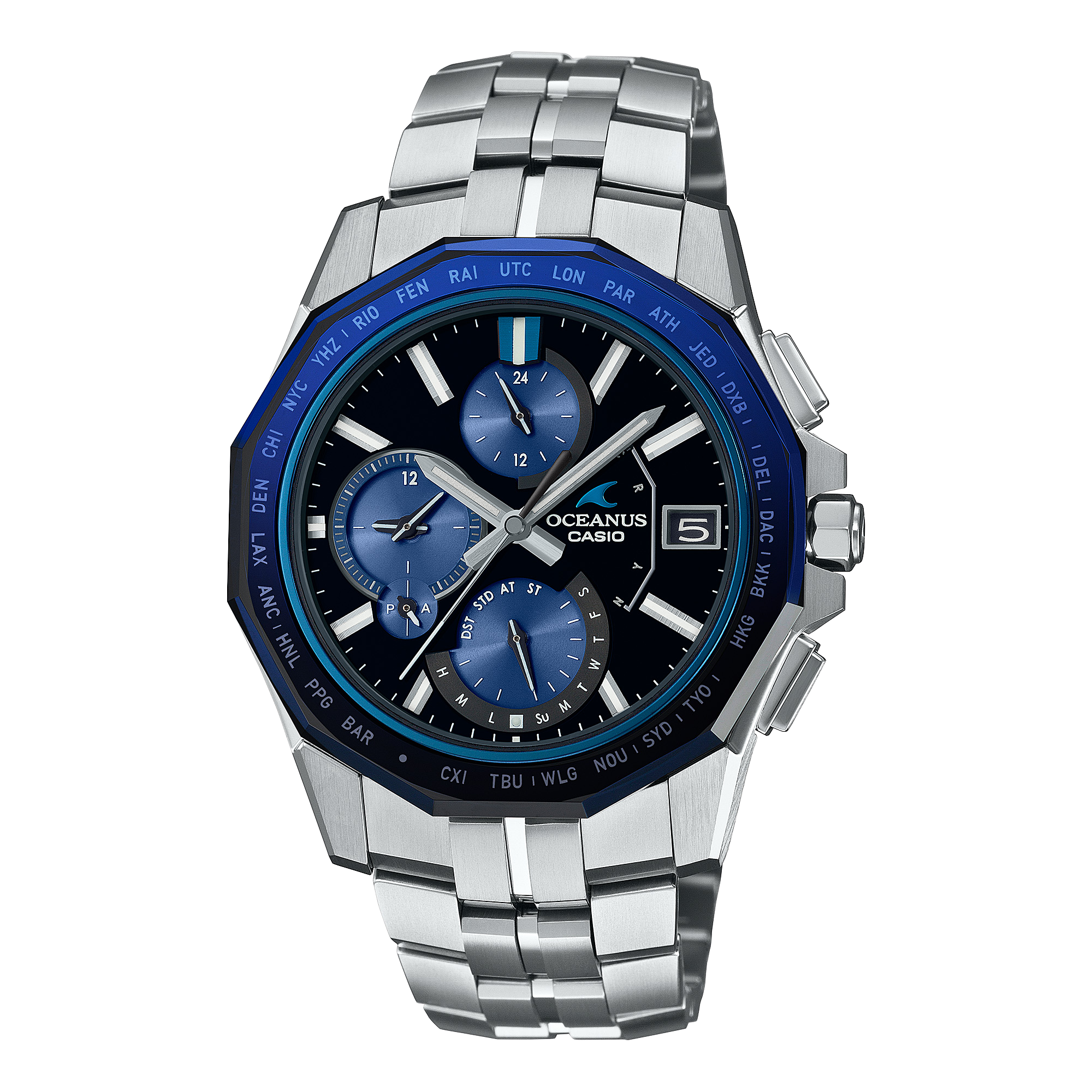 OCWS6000-1A | Silver Watch - Oceanus - Casio