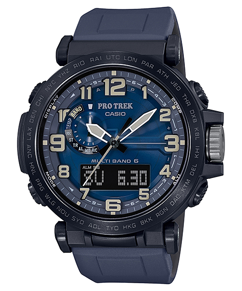 PRW6600Y-2 | Solar Charging Blue Watch - PRO TREK - Casio